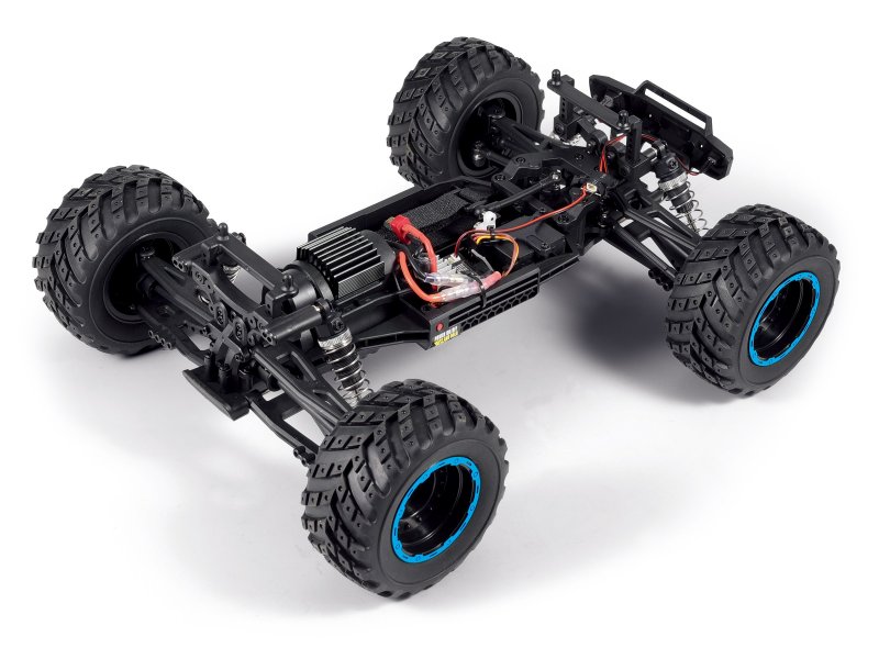 Smyter 1/12 4WD Electric Desert Truck - RTR - Blue view 5