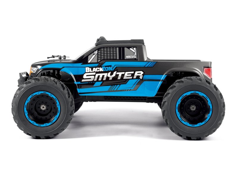 Smyter 1/12 4WD Electric Monster Truck - RTR - Blue view 3