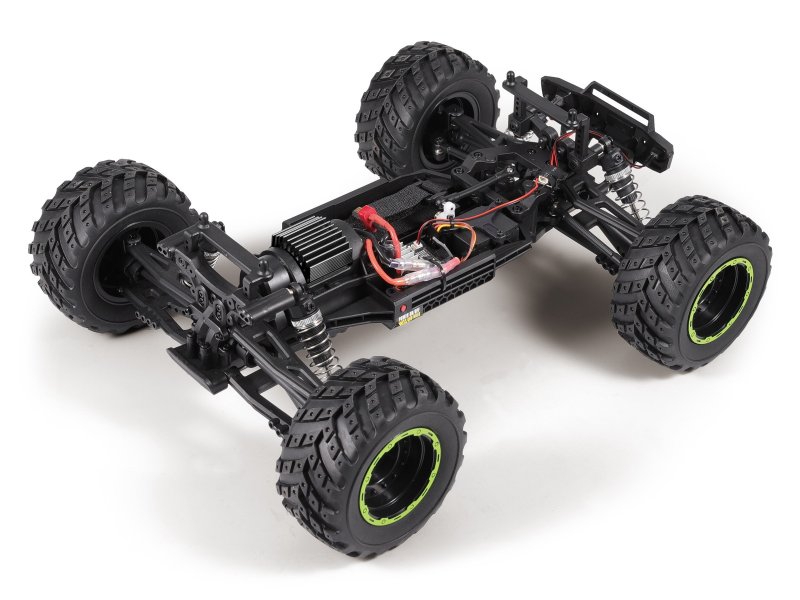 Smyter 1/12 4WD Electric Monster Truck - RTR - Green view 4