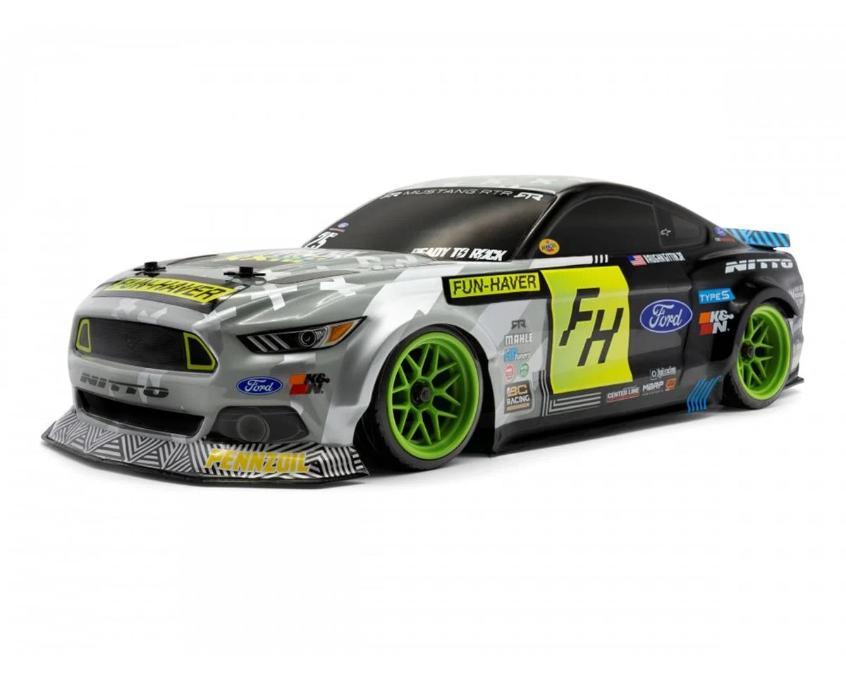 RS4 Sport 3 Drift VGJR Fun Haver Ford Mustang, V2, Ready To Run with Battery &amp; Charger