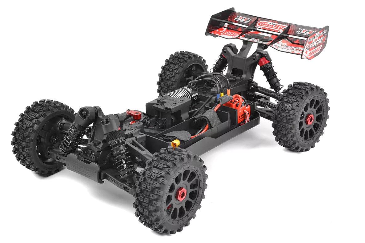 Syncro-4 1/8 4S Brushless Off Road Buggy, RTR, Orange view 9