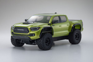 1/10 2021 Toyota Tacoma TRD Pro Electric Lime 4WD KB10L Readyset view 2