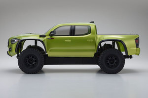 1/10 2021 Toyota Tacoma TRD Pro Electric Lime 4WD KB10L Readyset view 3