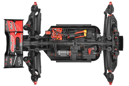 Kagama XP 6S Monster Truck, RTR Version, Red view 5