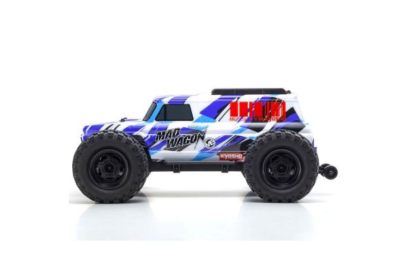 1980 Mad Wagon 1/10 4WD RTR Brushless Monster Truck, Blue view 8