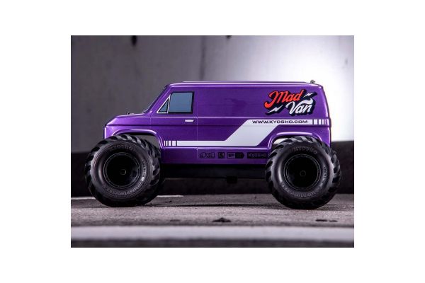 Fazer Mk2 Mad Van 1/10 4WD Readyset Monster Truck view 9