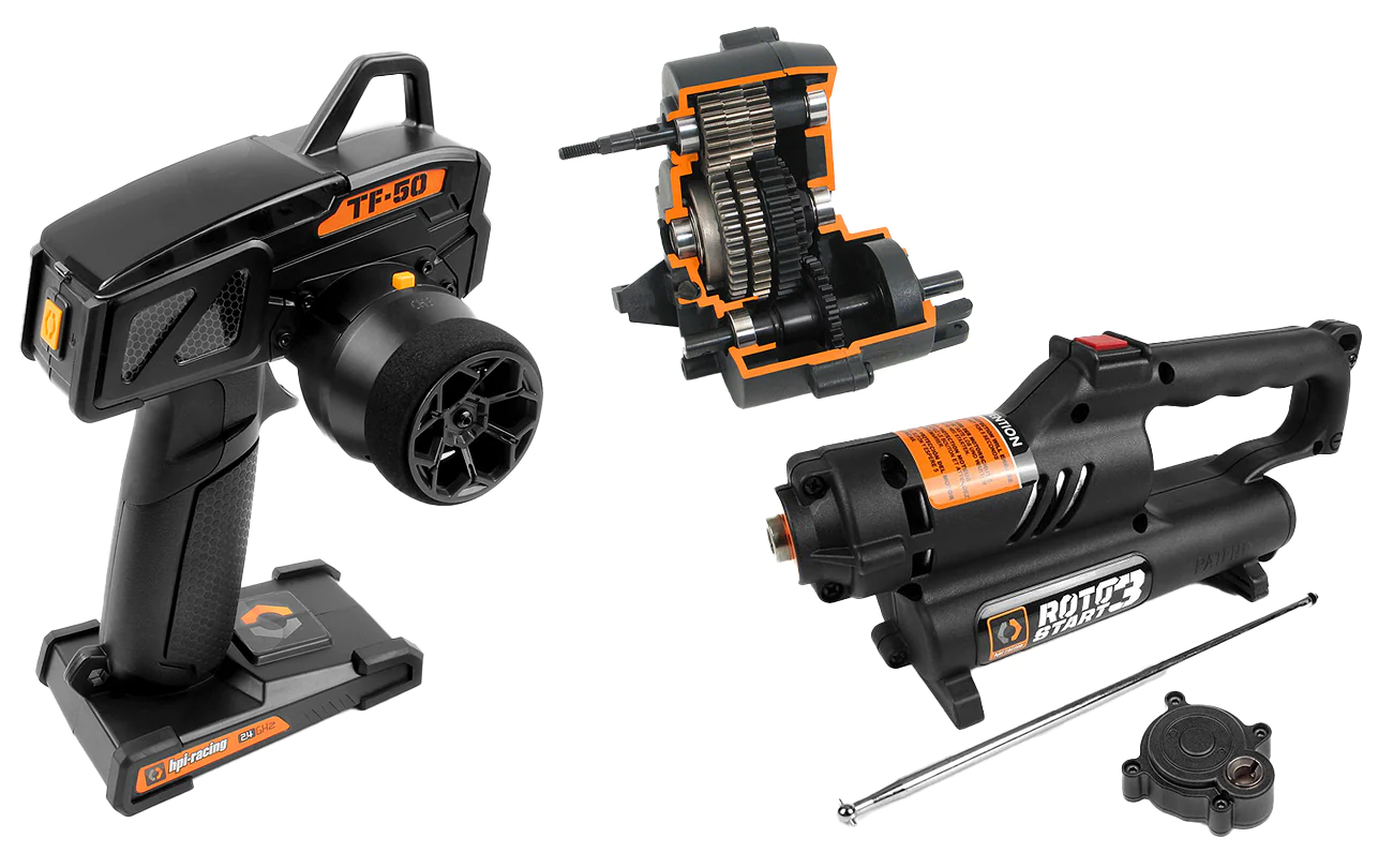 HPI Racing - Savage XL 5.9 GTXL-6 Nitro Powered Monster Truck RTR, 1/8 scale, 4WD, 2.4GHz Radio System view 2