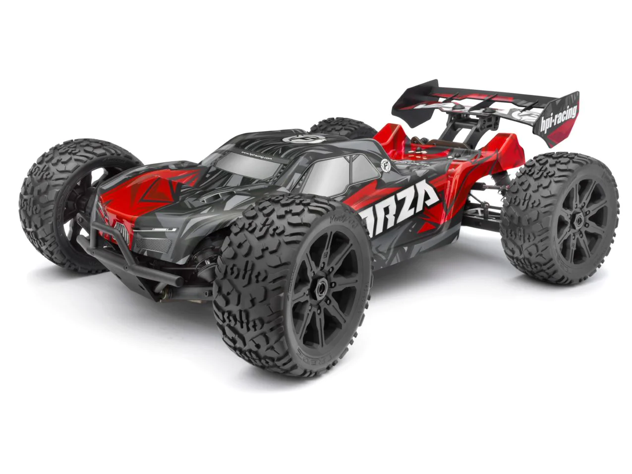 HPI Racing - Vorza Truggy Flux RTR, 1/8 Scale, 4WD, Brushless ESC, w/ 2.4GHz Radio System, Red