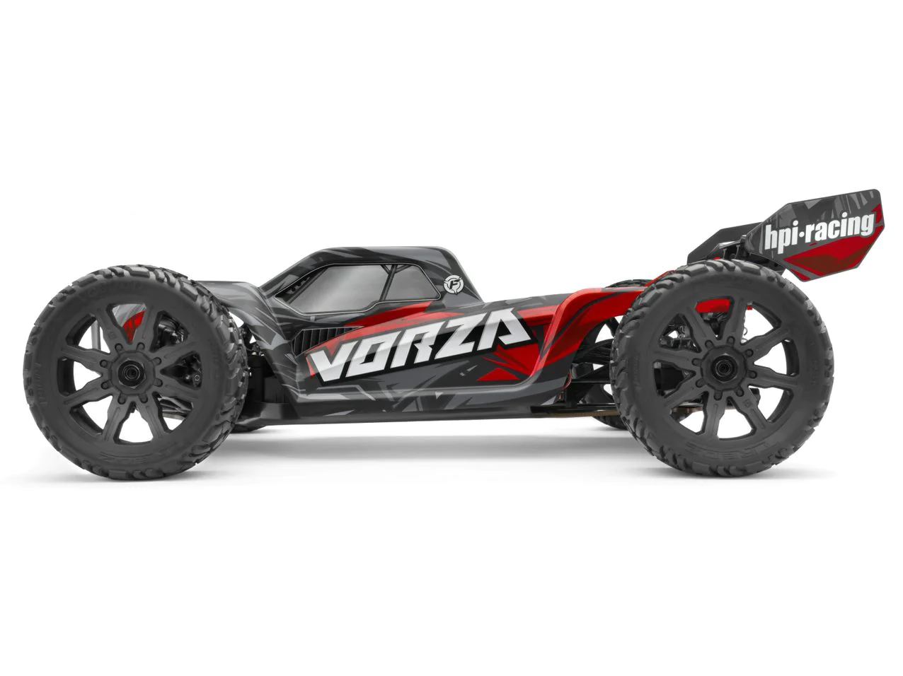HPI Racing - Vorza Truggy Flux RTR, 1/8 Scale, 4WD, Brushless ESC, w/ 2.4GHz Radio System, Red view 2