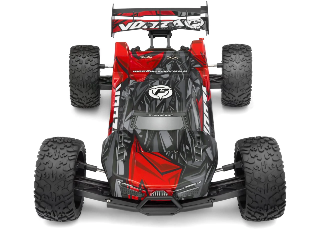 HPI Racing - Vorza Truggy Flux RTR, 1/8 Scale, 4WD, Brushless ESC, w/ 2.4GHz Radio System, Red view 4