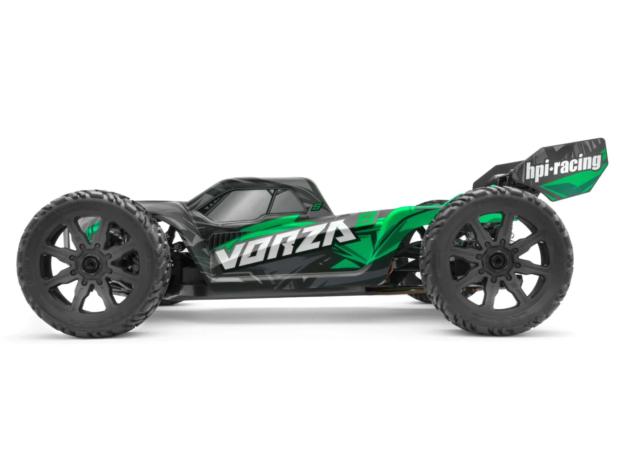 HPI Racing - Vorza S Truggy Flux RTR, 1/8 Scale, 4WD, Brushless ESC, w/ 2.4GHz Radio System, Green view 2