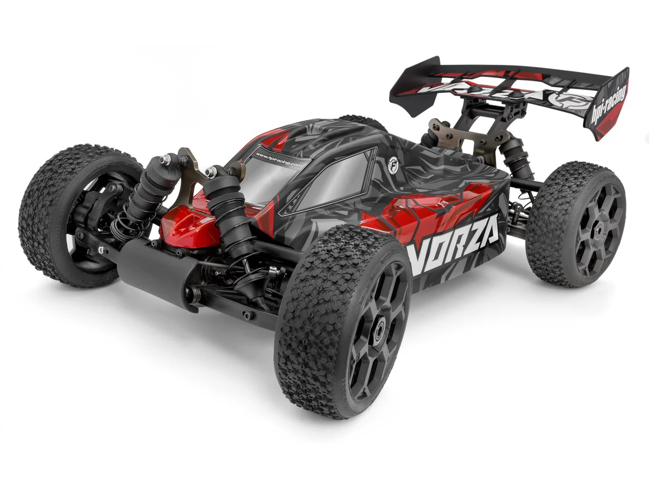 HPI Racing - Vorza Flux Buggy, 1/8 Scale 4WD RTR Brushless w/2.4GHz Radio System, Red