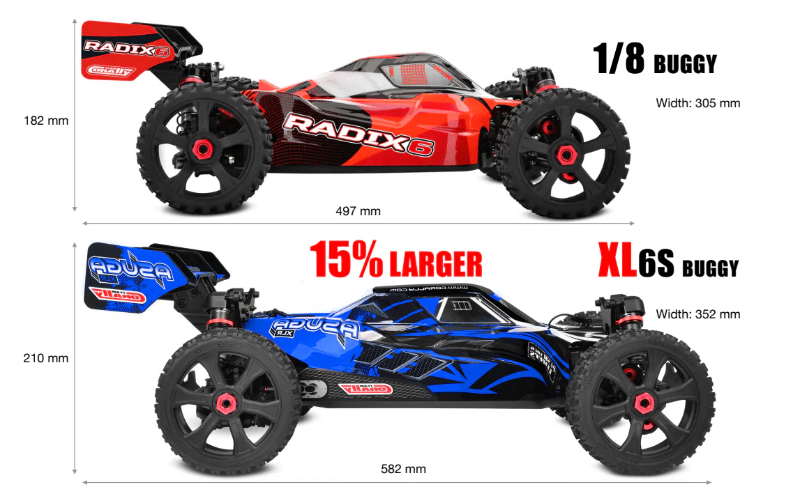 Corally - Asuga XLR 6S RTR Racing Buggy view 5