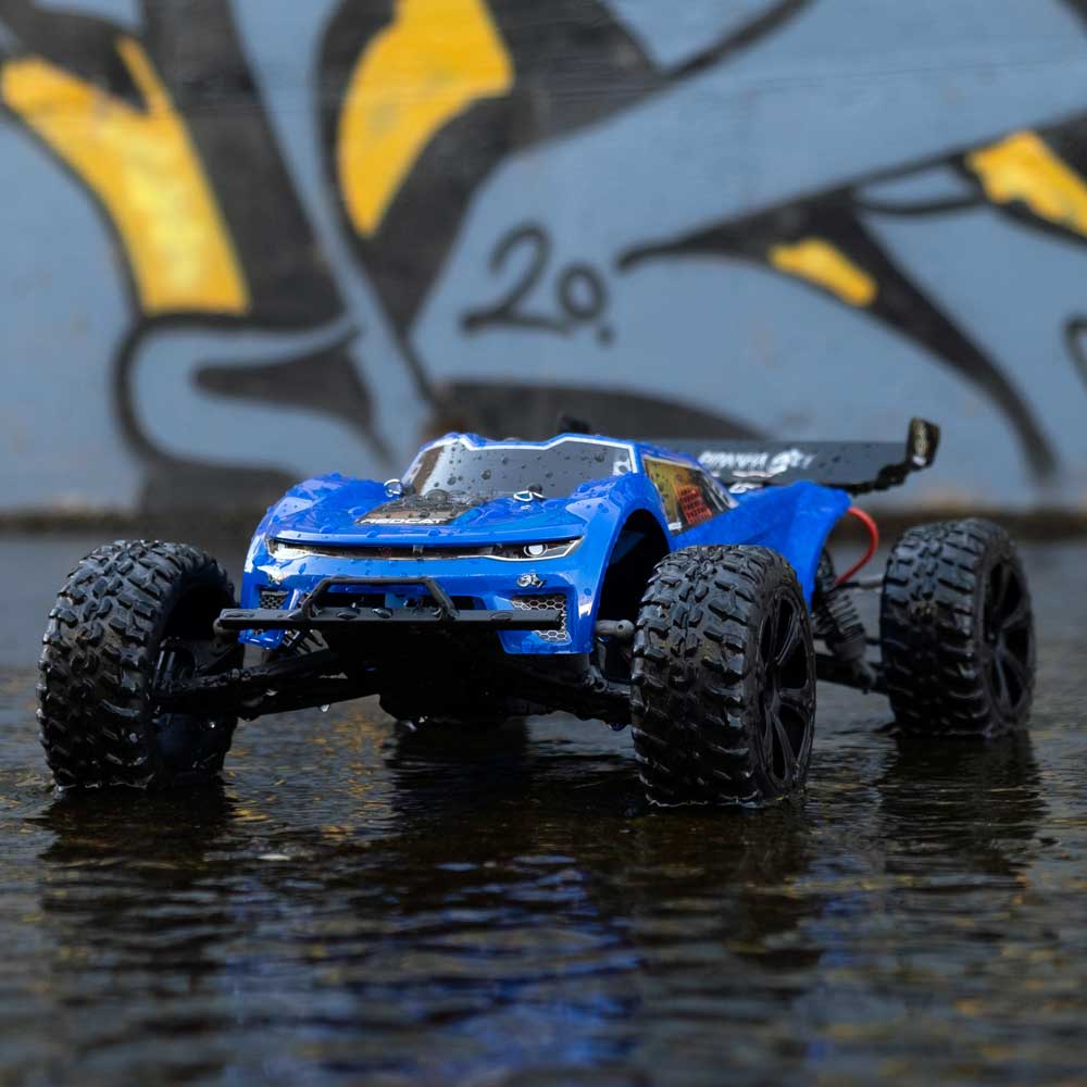 Redcat Piranha TR10 RC Car - 1:10 Brushed 2WD Electric Truggy view 8