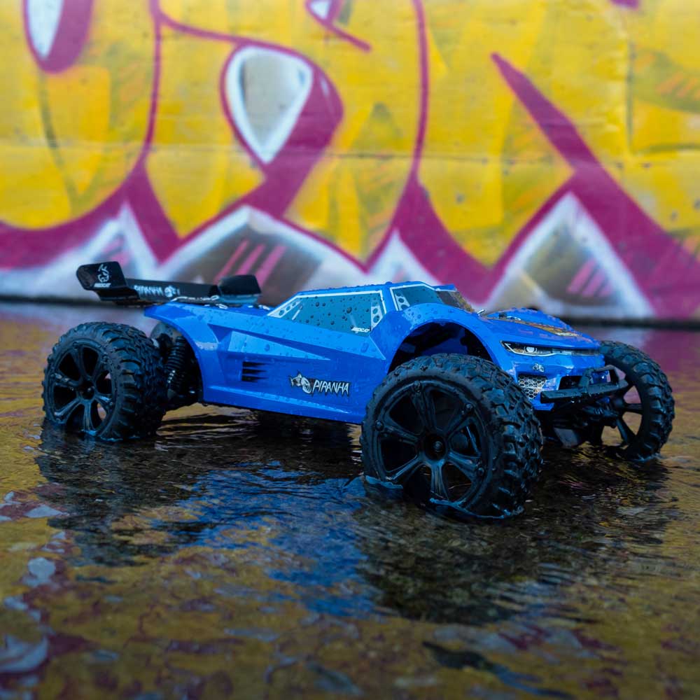Redcat Piranha TR10 RC Car - 1:10 Brushed 2WD Electric Truggy view 12