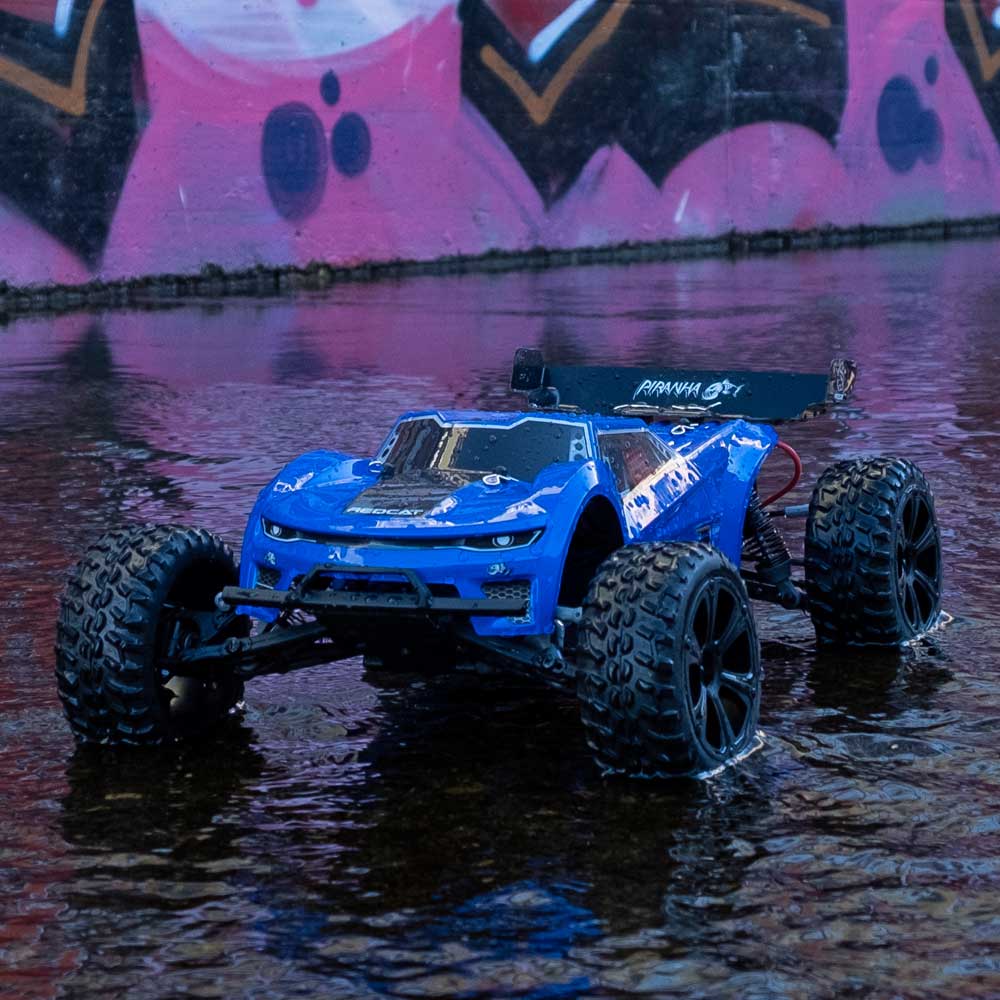 Redcat Piranha TR10 RC Car - 1:10 Brushed 2WD Electric Truggy view 20