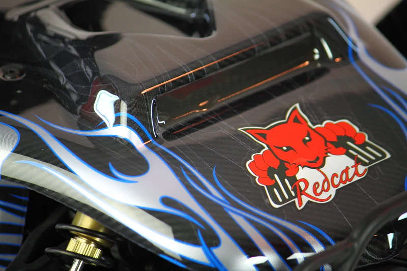 Redcat Rampage Chimera RC Sand Rail - 1:5 Gas Powered Sand Rail - Blue view 8