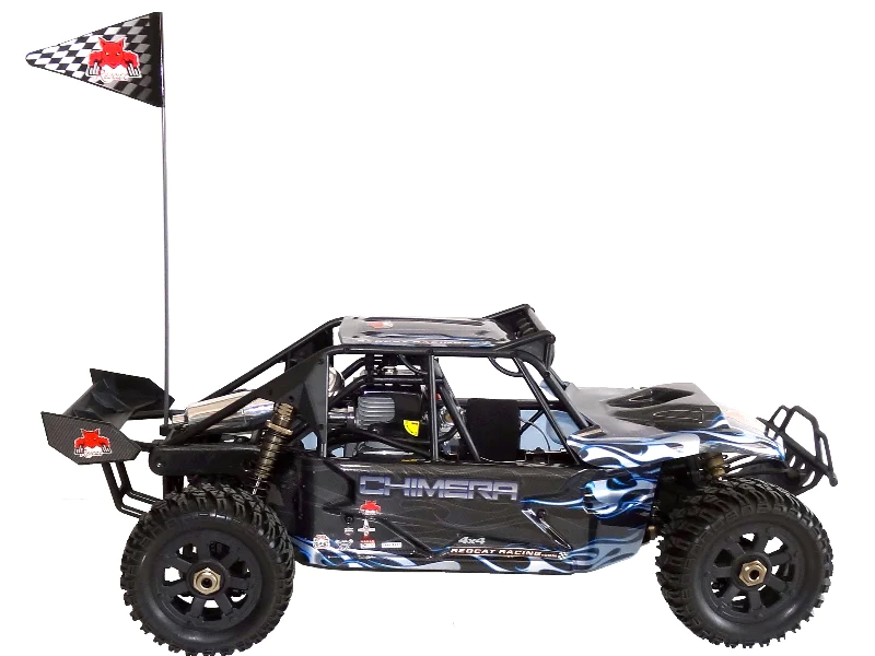 Redcat Rampage Chimera RC Sand Rail - 1:5 Gas Powered Sand Rail - Blue view 10