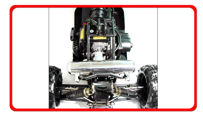 Redcat Rampage XT Offroad Monster Truck - 1:5 Gas Powered RC Truck - BLUE view 16
