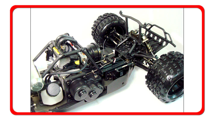 Redcat Rampage XT Offroad Monster Truck - 1:5 Gas Powered RC Truck - BLUE view 17