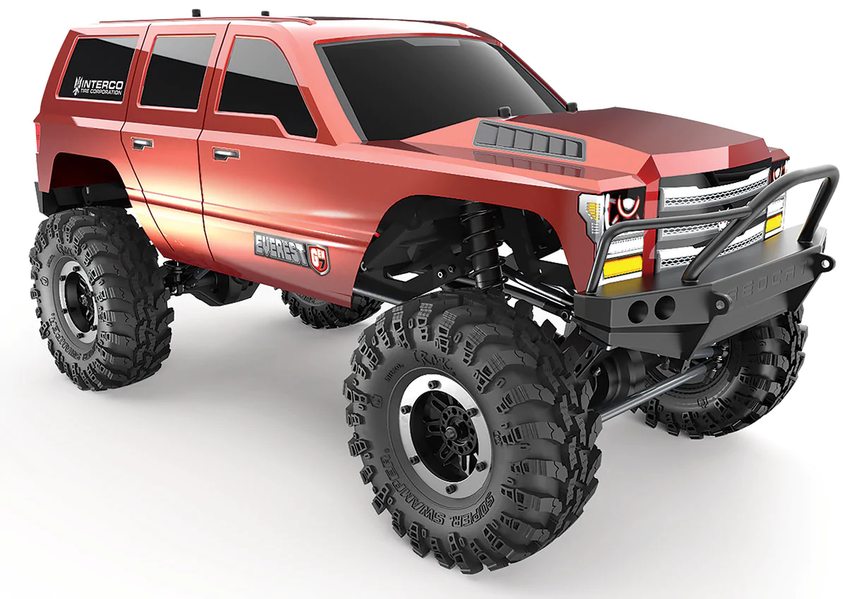 Redcat Everest Gen7 Sport RC Crawler - 1:10 Brushed Rock Crawler -  RED view 2