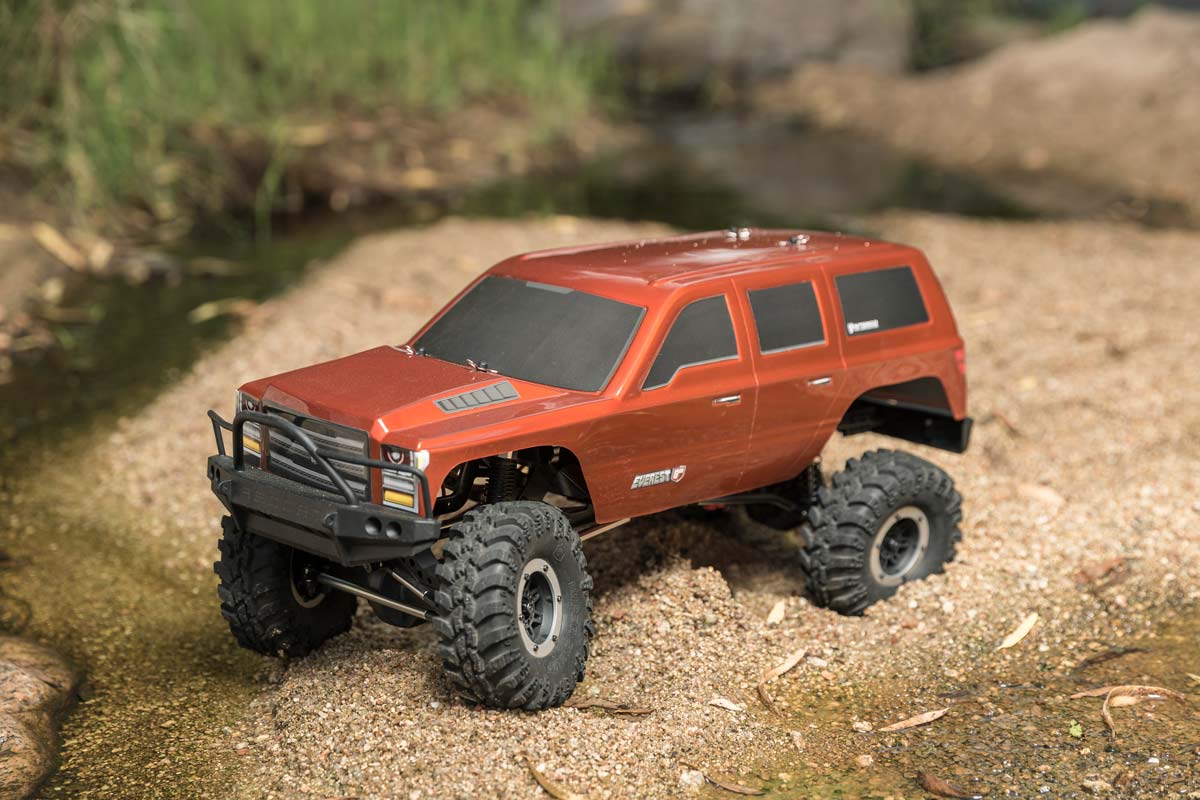 Redcat Everest Gen7 Sport RC Crawler - 1:10 Brushed Rock Crawler -  RED view 11