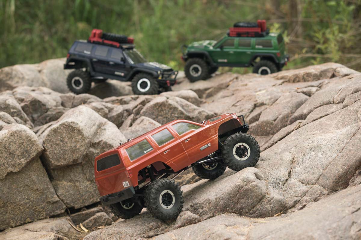 Redcat Everest Gen7 Sport RC Crawler - 1:10 Brushed Rock Crawler -  RED view 12