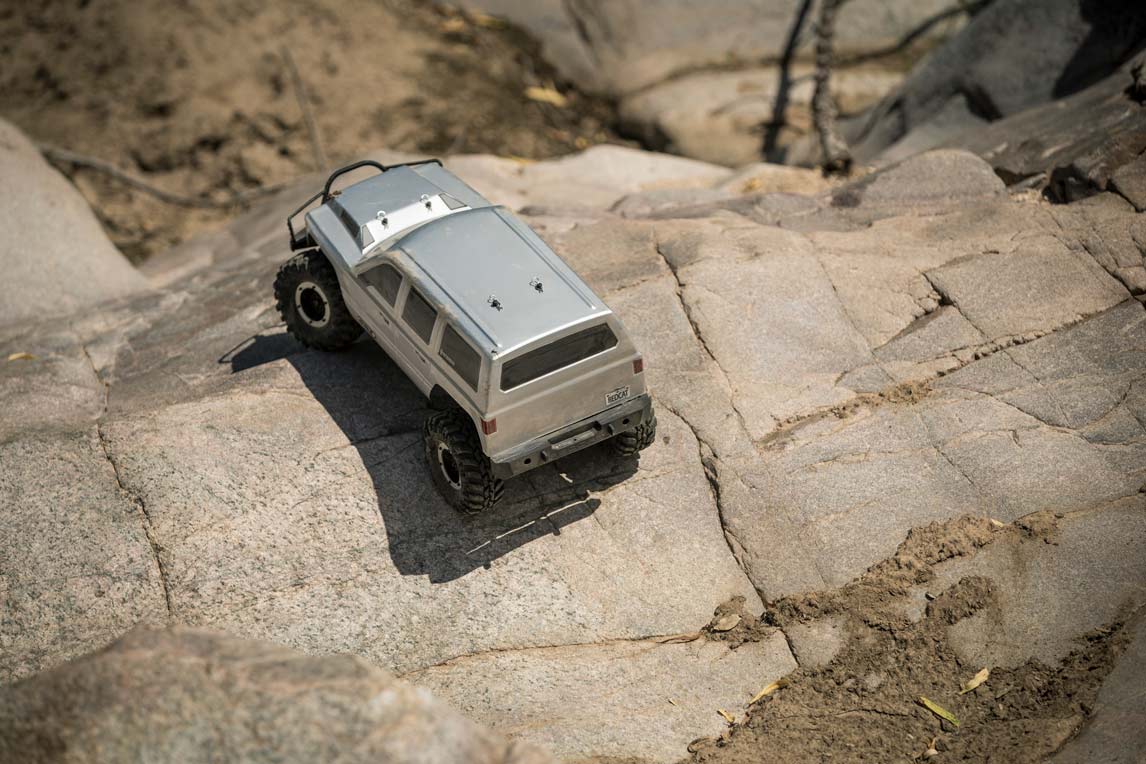 Redcat Everest Gen7 Sport RC Crawler - 1:10 Brushed Rock Crawler -  Silver view 7
