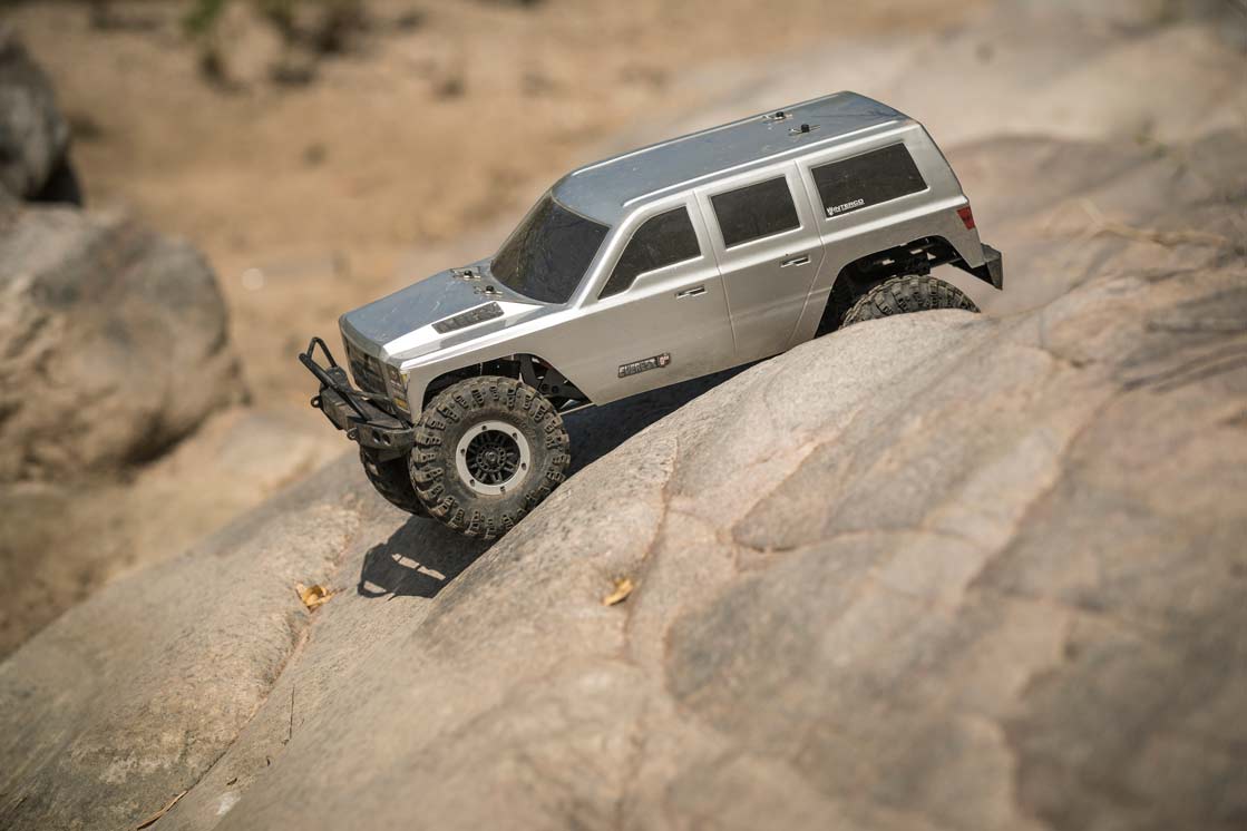 Redcat Everest Gen7 Sport RC Crawler - 1:10 Brushed Rock Crawler -  Silver view 8
