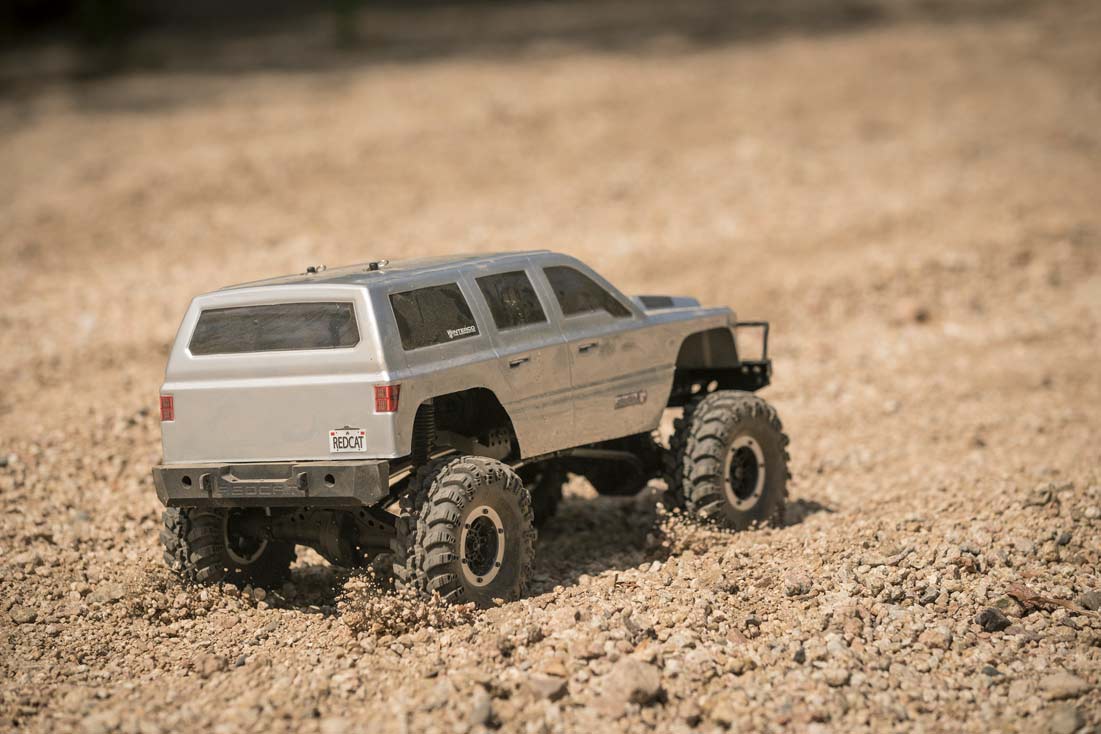 Redcat Everest Gen7 Sport RC Crawler - 1:10 Brushed Rock Crawler -  Silver view 10