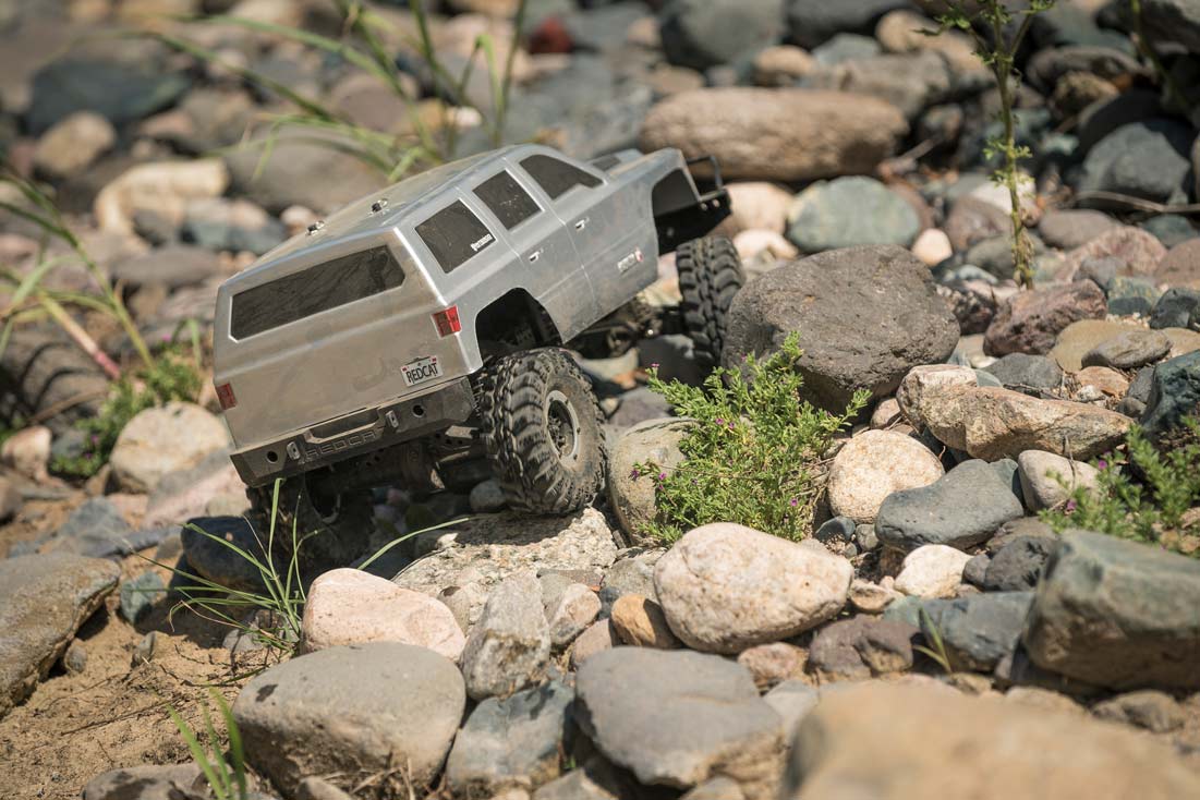 Redcat Everest Gen7 Sport RC Crawler - 1:10 Brushed Rock Crawler -  Silver view 11