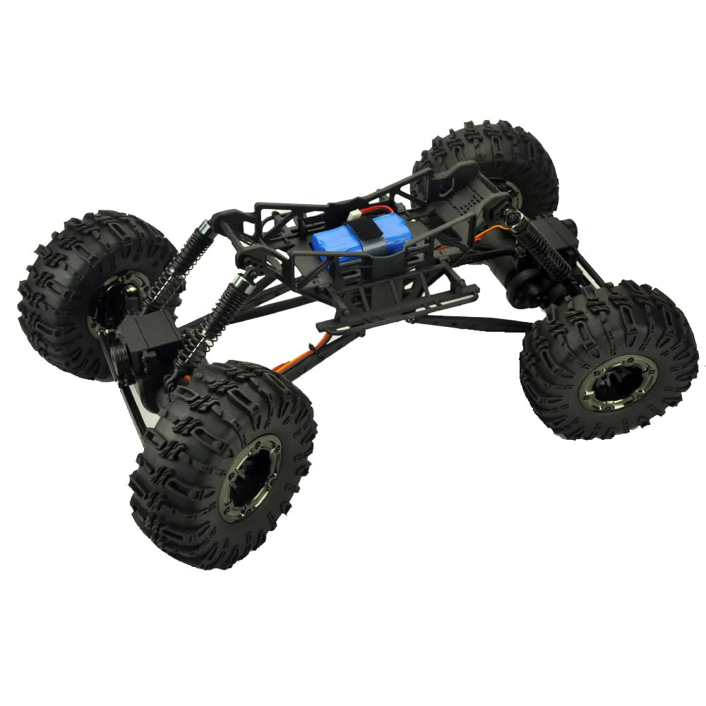 Danchee Ridgerock RC Crawler - 4 Wheel Steering - 1:10 Brushed Rock Crawler -BLUE/GRAY view 12