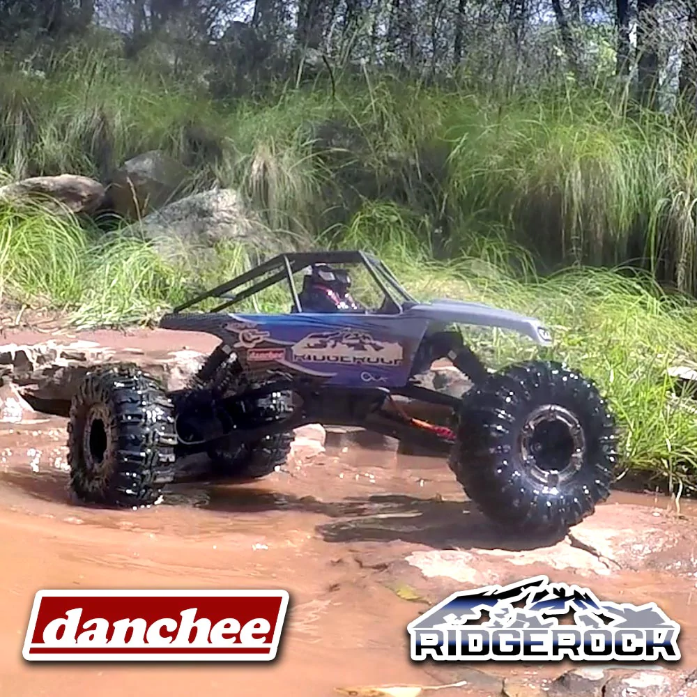 Danchee Ridgerock RC Crawler - 4 Wheel Steering - 1:10 Brushed Rock Crawler -BLUE/GRAY view 20