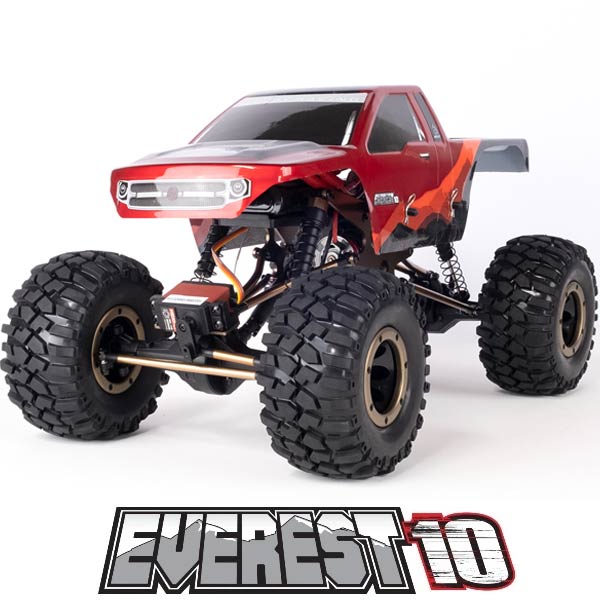 Redcat Everest-10 RC Crawler - 1:10 Brushed Electric Rock Crawler - Red