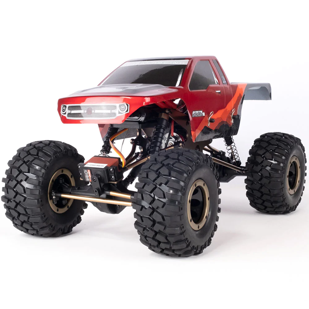 Redcat Everest-10 RC Crawler - 1:10 Brushed Electric Rock Crawler - Red view 2