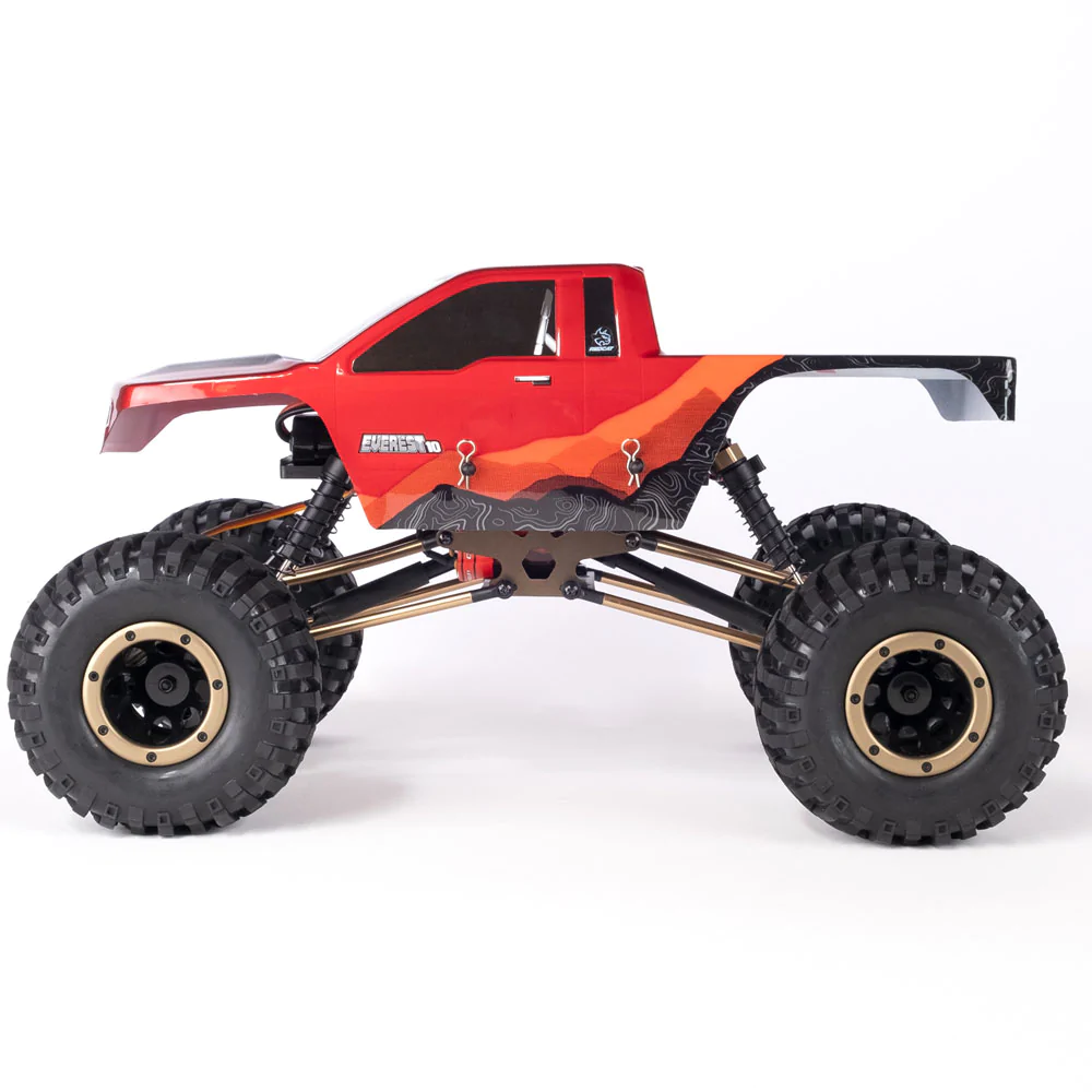 Redcat Everest-10 RC Crawler - 1:10 Brushed Electric Rock Crawler - Red view 5
