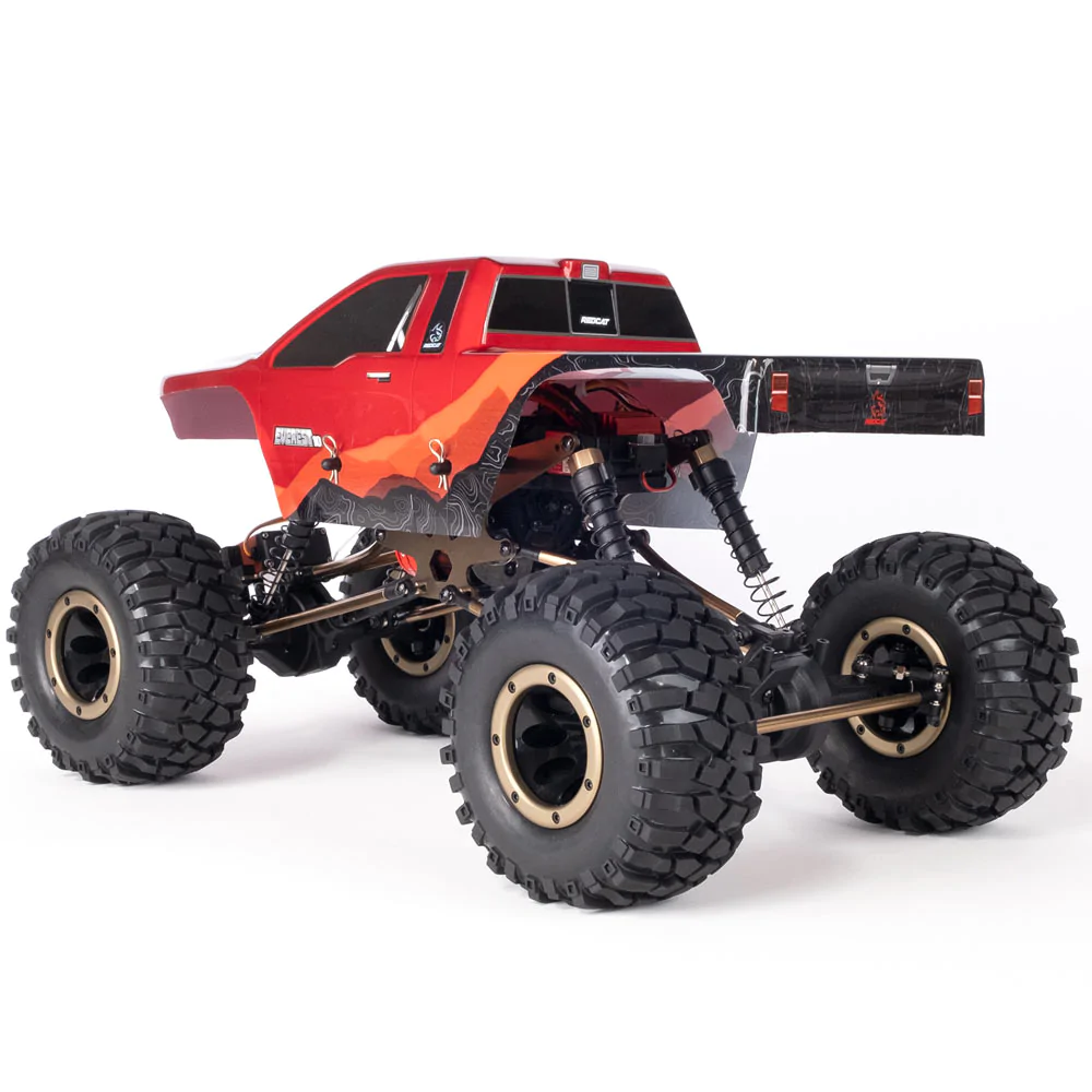 Redcat Everest-10 RC Crawler - 1:10 Brushed Electric Rock Crawler - Red view 6