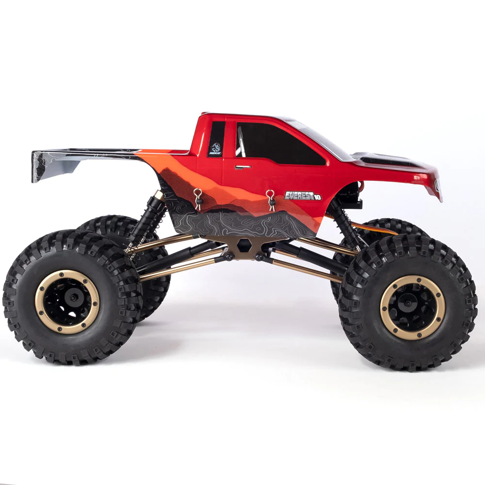 Redcat Everest-10 RC Crawler - 1:10 Brushed Electric Rock Crawler - Red view 7
