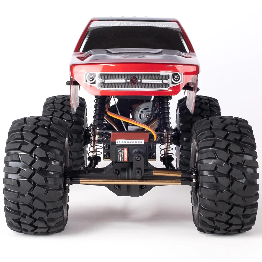 Redcat Everest-10 RC Crawler - 1:10 Brushed Electric Rock Crawler - Red view 11