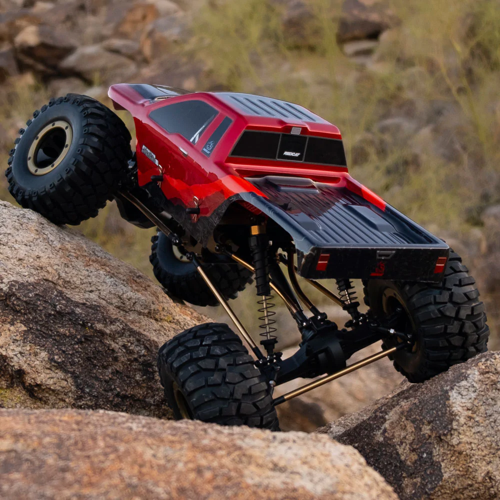 Redcat Everest-10 RC Crawler - 1:10 Brushed Electric Rock Crawler - Red view 12