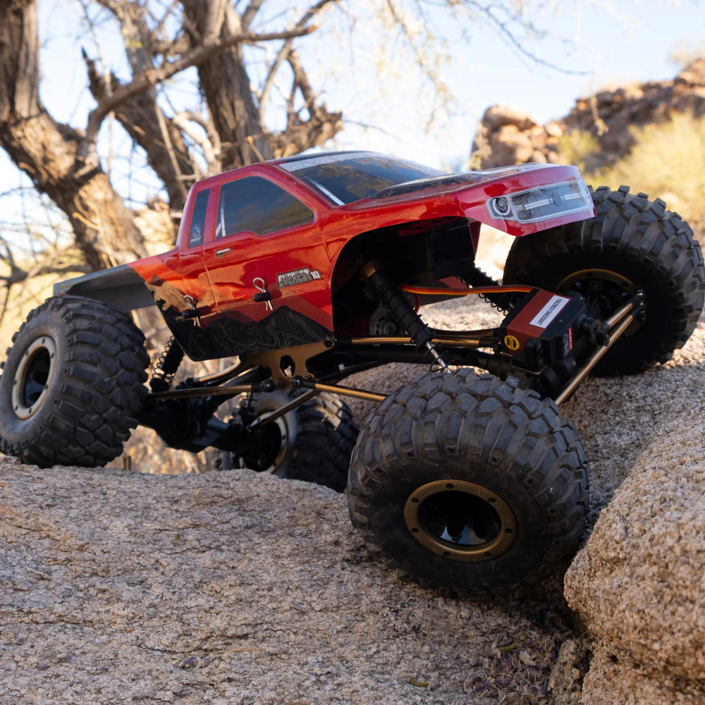 Redcat Everest-10 RC Crawler - 1:10 Brushed Electric Rock Crawler - Red view 14