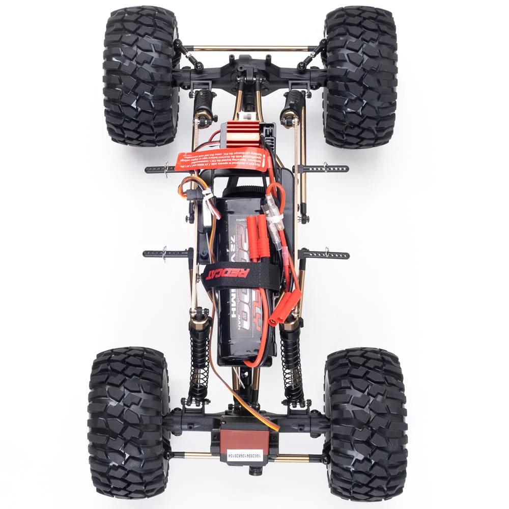 Redcat Everest-10 RC Crawler - 1:10 Brushed Electric Rock Crawler - Red view 16