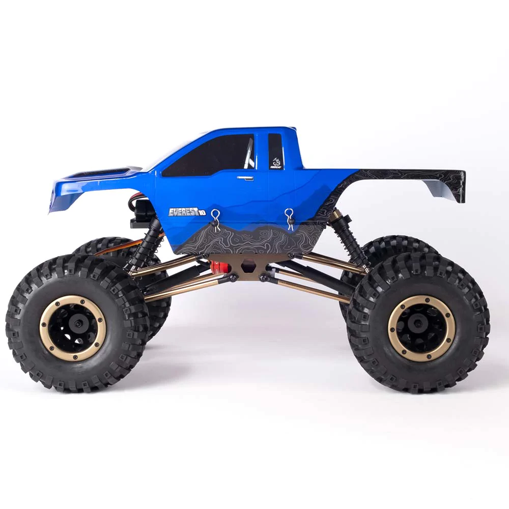 Redcat Everest-10 RC Crawler - 1:10 Brushed Electric Rock Crawler - Blue view 4