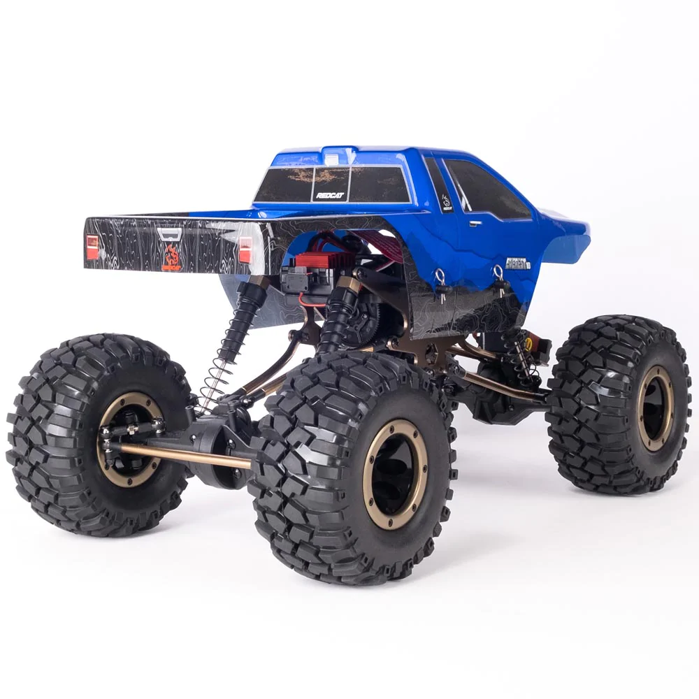 Redcat Everest-10 RC Crawler - 1:10 Brushed Electric Rock Crawler - Blue view 5