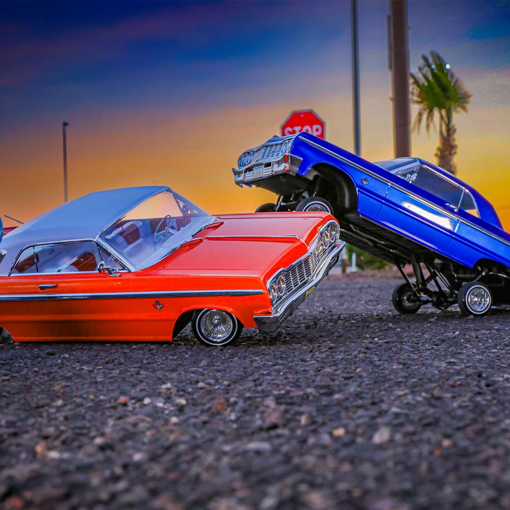 Redcat SixtyFour RC Car - 1:10 1964 Chevrolet Impala Hopping Lowrider view 13