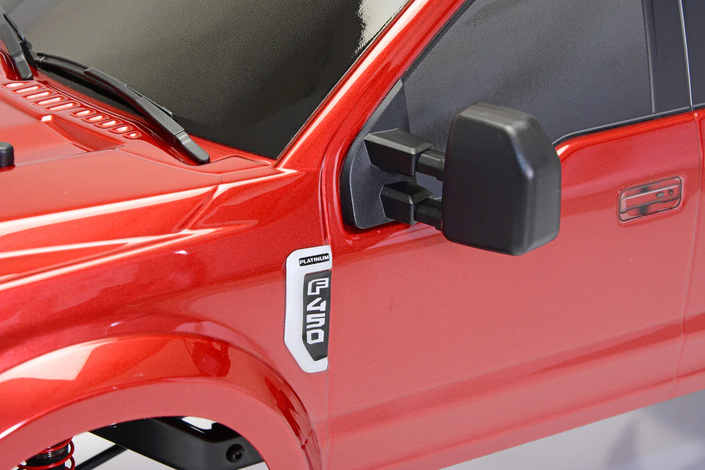 Ford F450 KG1 Edition 1/10 4WD RTR, Red Candy Apple view 7