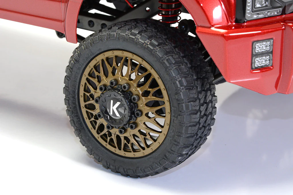 Ford F450 KG1 Edition 1/10 4WD RTR, Red Candy Apple view 9