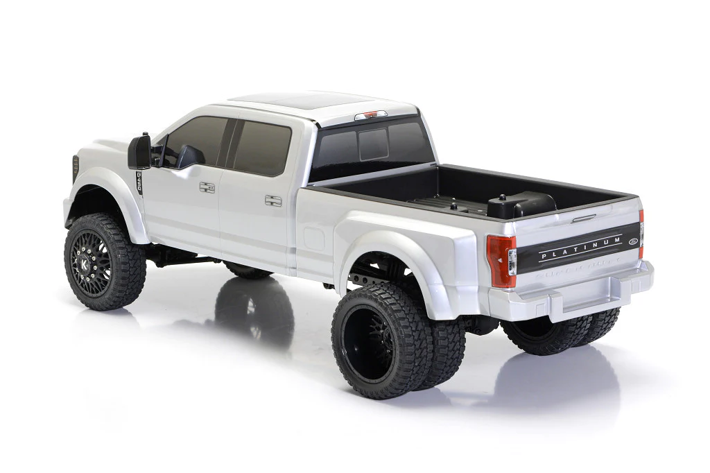 Ford F450 KG1 Edition 1/10 4WD RTR, Silver Mercury view 3