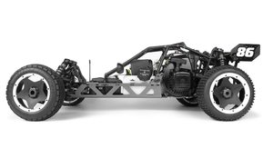 1/5 Scale Baja 5B 2WD Gas Powered Desert Buggy SBK with Clear Body (No Engine) view 3