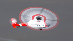 Hero-Copter BL, 4-Blade Brushless RTF Heli; Coast Guard view 4